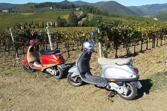 Tuscany Vespa Tour: Lunch & Wine Tasting, Countryside Roads - Riding through the Chianti Rufina hills