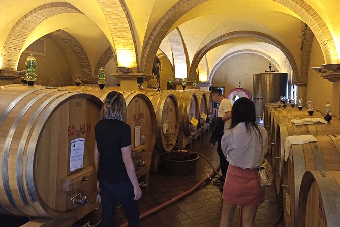 Val d'Orcia Brunello Wine Tour with Montalcino and Montepulciano - Montalcino fortress and a very short town stop