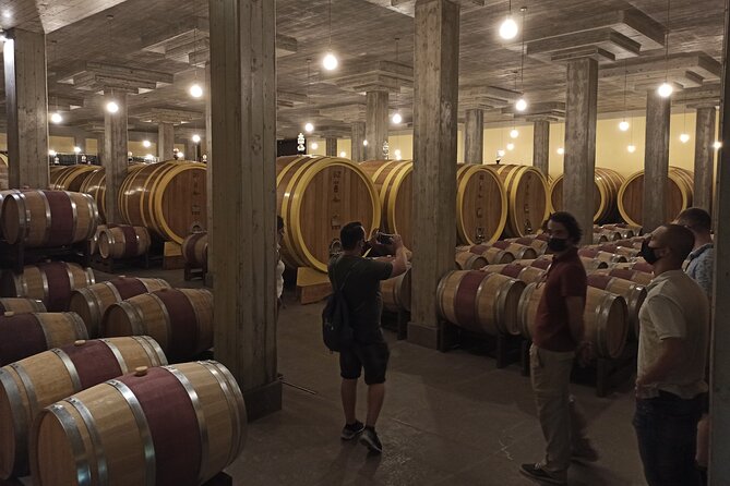 Val d'Orcia Brunello Wine Tour with Montalcino and Montepulciano - Montalcino: Brunello from vineyard to barrel