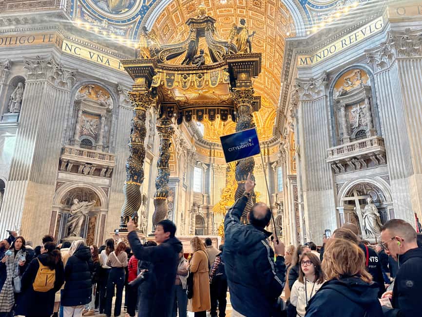 Vatican Museums, Sistine Chapel & Skip-the-Line Basilica - The Sistine Chapel requires patience