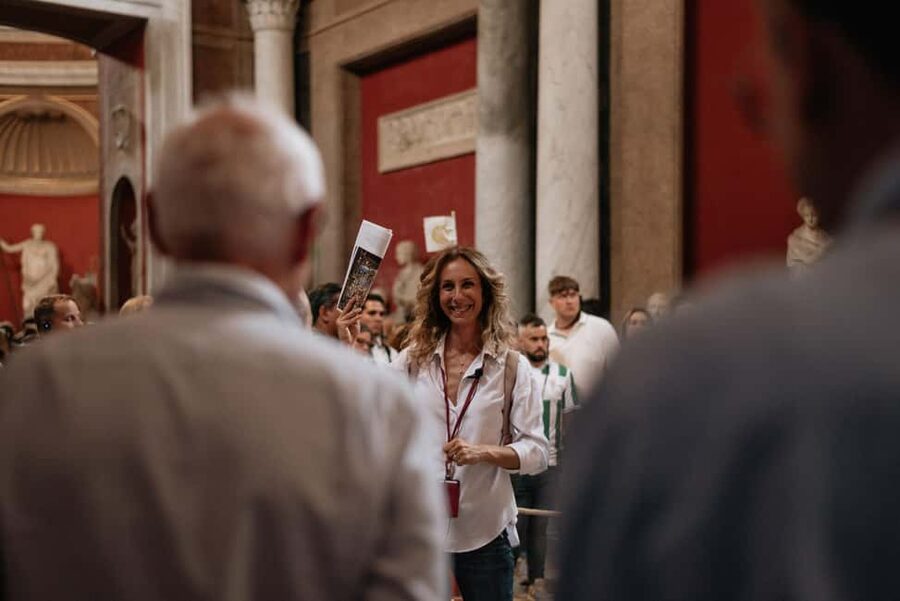 Vatican Museums & Sistine Chapel Skip-the-Line Guided Tour - Pinecone Courtyard, a quiet pause before the art