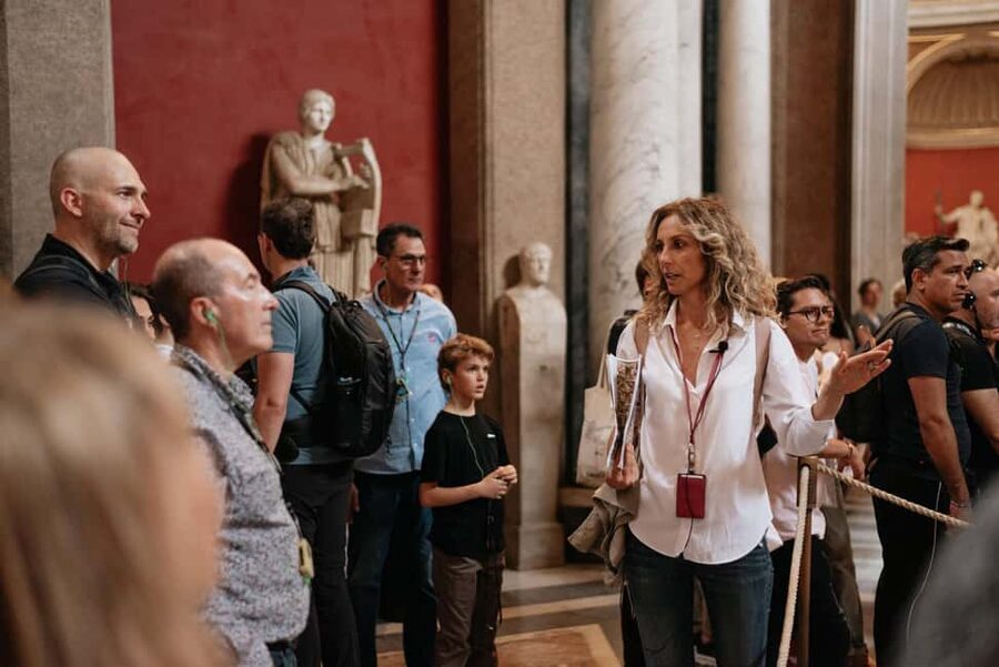 Vatican Museums & Sistine Chapel Skip-the-Line Guided Tour - Apollo Belvedere and Laocoön and His Sons