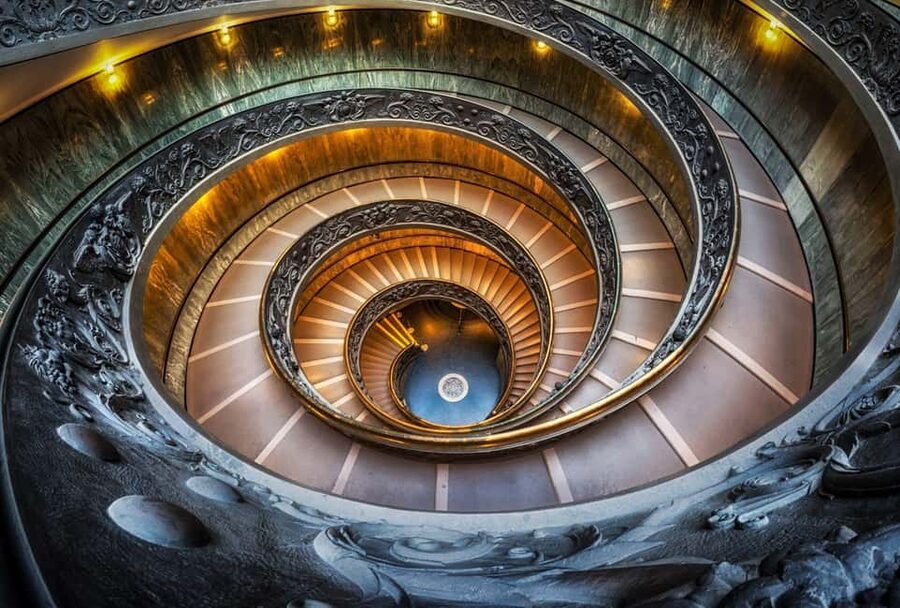 Vatican Museums & Sistine Chapel Tour with Optional Basilica - The Belvedere Courtyard opens the visit
