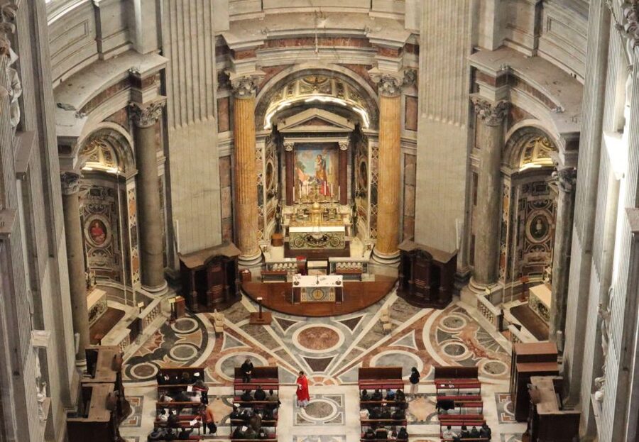 Vatican: St. Peter’s Basilica & Dome Ticket with Audioguide - Inside St. Peter’s Basilica