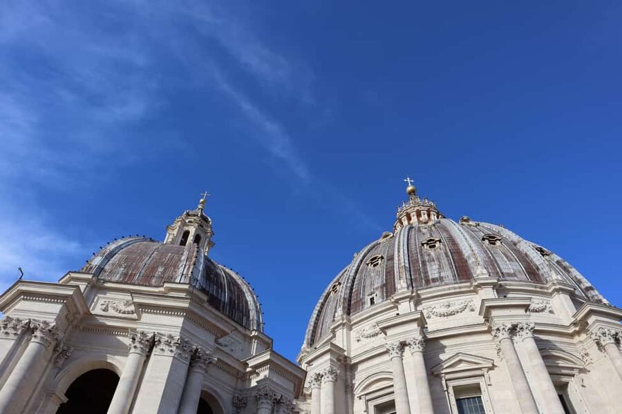 Vatican: St. Peter’s Basilica & Dome Ticket with Audioguide - Queues, security, and early morning timing