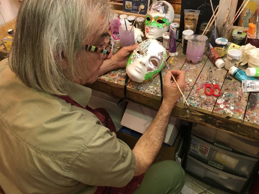 Venice: Carnival Mask Workshop - Choosing your paper-mâché mask
