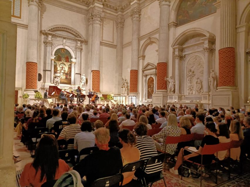 Venice: Interpreti Veneziani Concert at Church of San Vidal - Entering Church of San Vidal for an evening of music