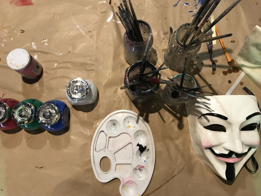 Venice: Paint your own Venetian Mask Workshop - Painting Techniques for Complete Beginners