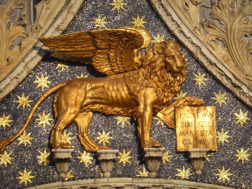 Venice: St. Mark's Basilica Skip-the-Line Entry & Audioguide - Inside the basilica: golden mosaics and biblical scenes