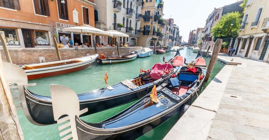 Venice: Traditional Shared Gondola Ride - Small Canals Near San Marco
