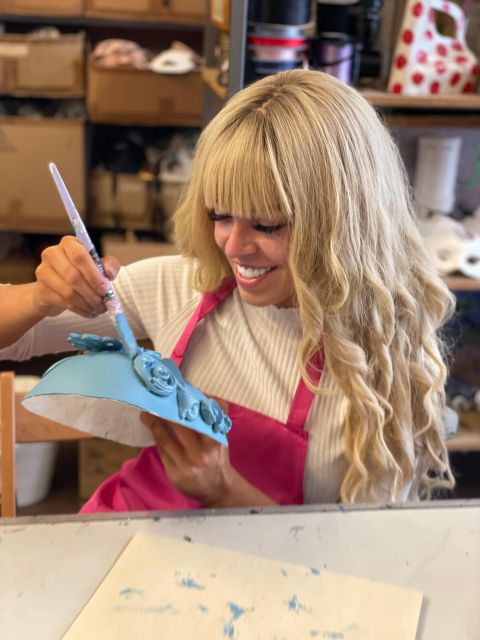 Venice: Venetian Masks Workshop - Learning the baroque decoration method
