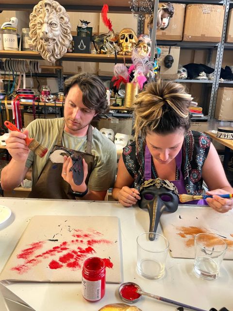 Venice: Venetian Masks Workshop - The 90-minute workshop, step by step