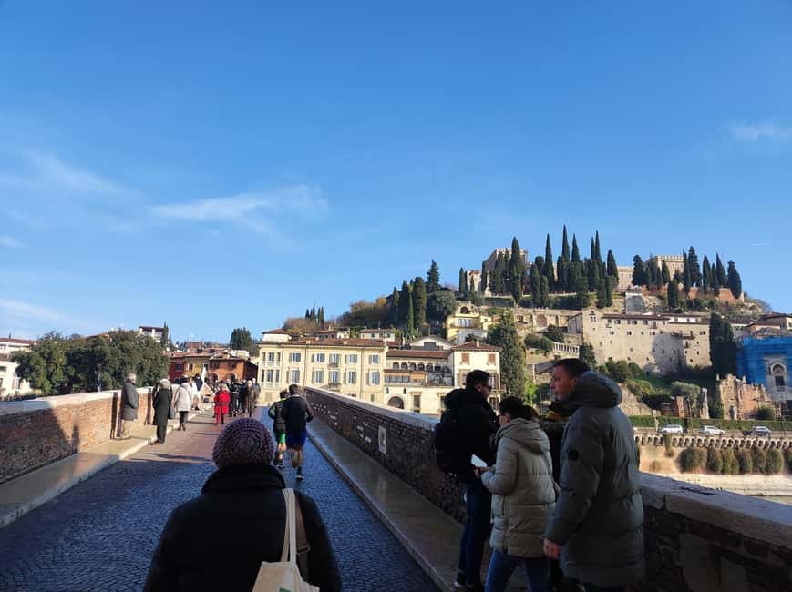 Verona: Small Group Guided Walking Tour with Arena Tickets - Walking Back Along the Adige River