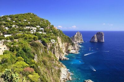 Very Small Group Capri Boat Excursion with Transfer from Positano