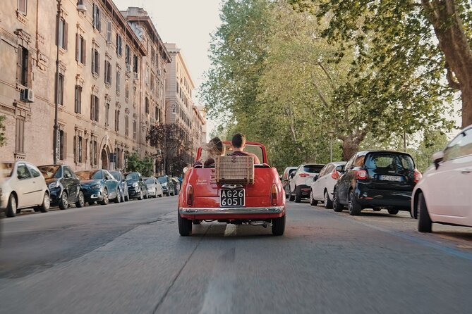 Vintage Fiat 500 Cabriolet: Rome's Highlight Semi Private Tour - Tiber River, Aurelian Walls, and Trastevere