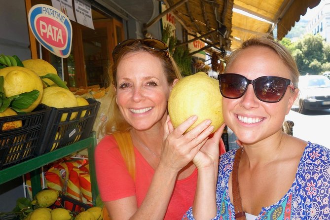 Walking Food Tour in Sorrento w/ Limoncello Factory Lemon Grove - Villa Comunale and the Bay of Naples
